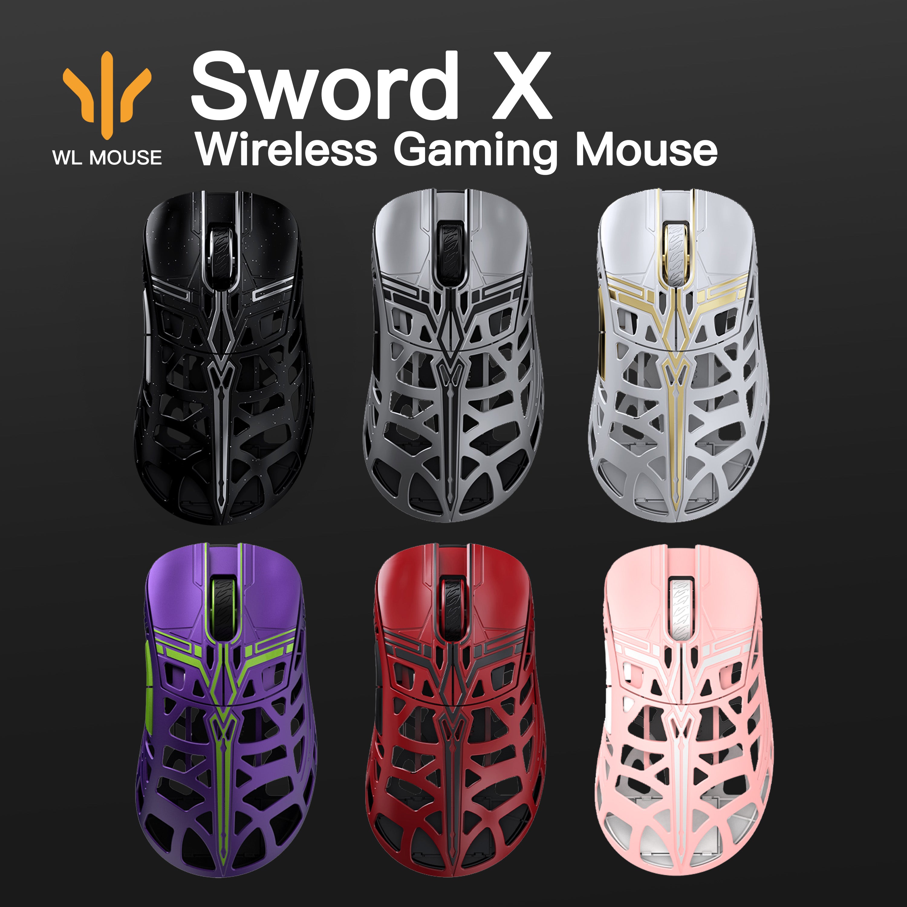 WLMOUSE Sword X Series Gaming Mouse